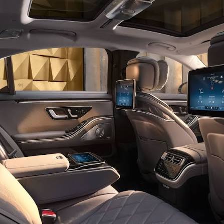 Hourly Hire chauffeur interior